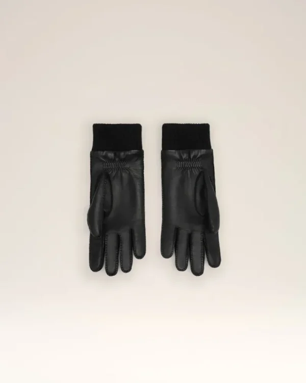 Store Ami de Coeur Leather Patch Gloves Scarves & Gloves
