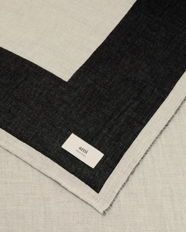 New Beige Cotton Bicolor Beach Towel Women Beachwear | Other Accessories