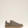 Store Beige Leather Low Top Step Sneakers Women Sneakers | Sneakers