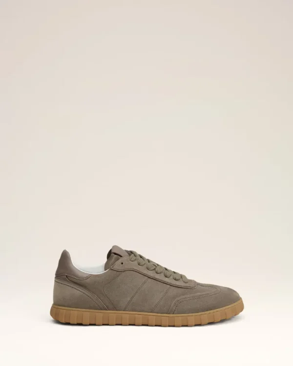Store Beige Leather Low Top Step Sneakers Women Sneakers | Sneakers