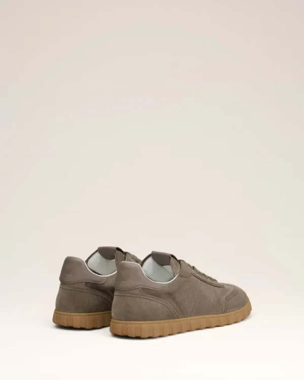 Store Beige Leather Low Top Step Sneakers Women Sneakers | Sneakers