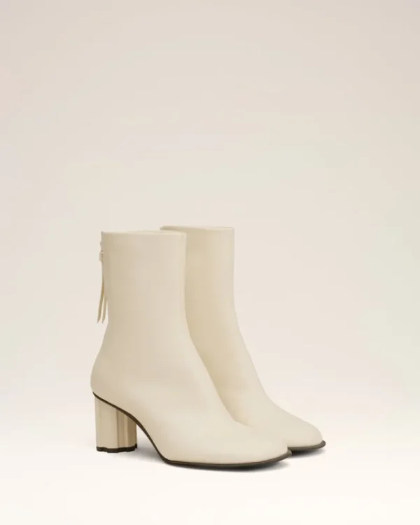 Best Beige Leather Piano Boots Women Other Shoes