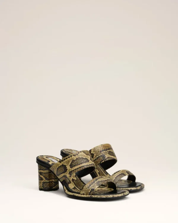 Fashion Beige Leather Piano Sandals Women Other Shoes | Denim
