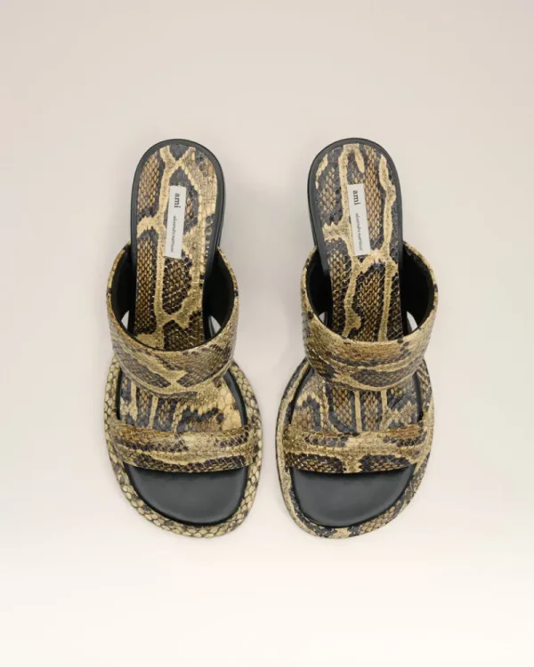 Fashion Beige Leather Piano Sandals Women Other Shoes | Denim