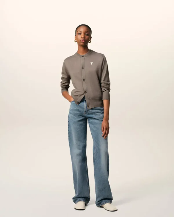 Hot Beige Wool Ami de Coeur Cardigan Women Sweaters & Cardigans | Ami De Coeur