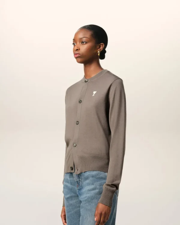 Hot Beige Wool Ami de Coeur Cardigan Women Sweaters & Cardigans | Ami De Coeur