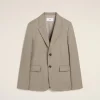 Discount Beige Wool Two Buttons Jacket Tailoring | Coats & Jackets