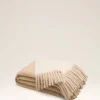 Fashion Bicolor Double-Sided Blanket With Ami Alexandre Mattiussi Tab Women Other Accessories