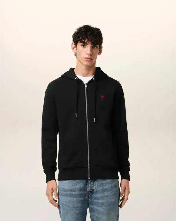 Cheap Cotton Ami de Coeur Zipped Hoodie Women Sweatshirts & Hoodies | Ami De Coeur