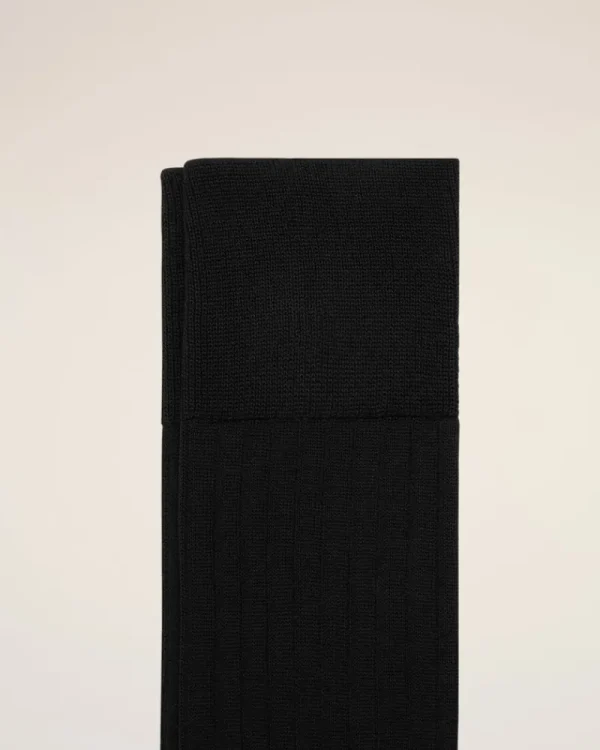 Cheap Black Cotton Ami de Coeur Plate Socks Women Socks | Ami De Coeur