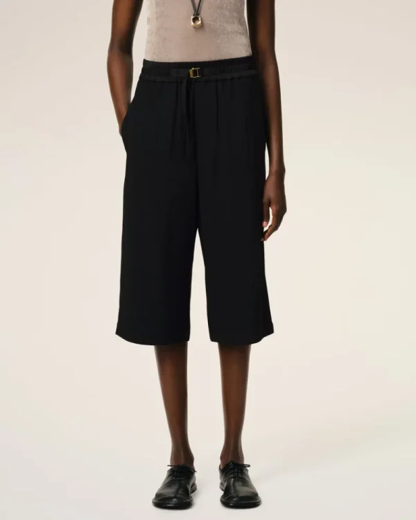 Cheap Large Fit Elasticated Short Women Shorts & Skirts