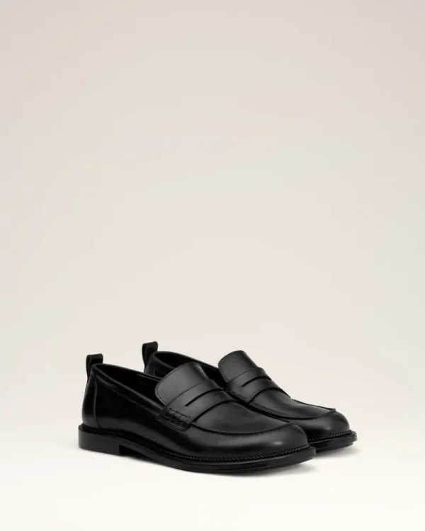 Outlet Leather Anatomical Toe Loafers Flats