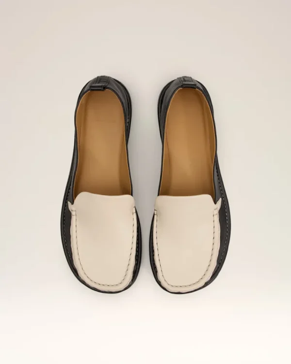 Store Leather Midi Loafers Women Flats | Tailoring