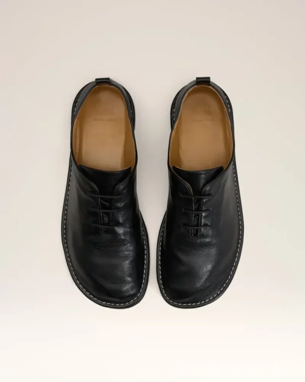 Hot Leather One Cut Shoes Women Flats | Derbies & Loafers