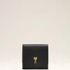 Best Sale Black Leather Paris Paris Wallet Women Wallets | Small Leather Goods