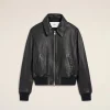 Hot Leather Zipped Jacket Women Coats & Jackets | Coats & Jackets