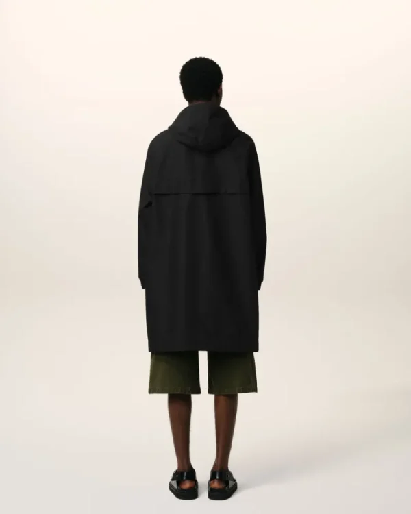 Hot Water-repellent Long Hooded Windbreaker Coats & Jackets