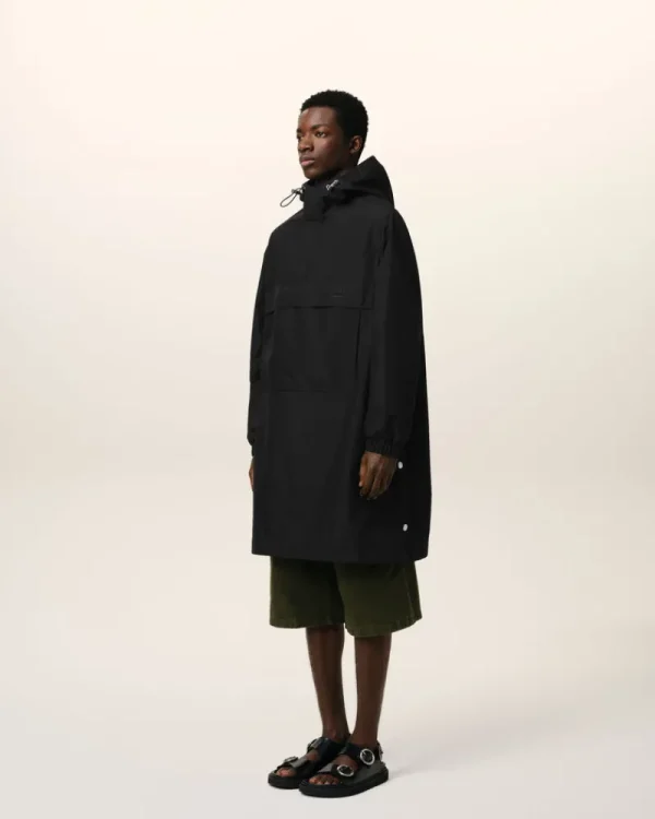 Hot Water-repellent Long Hooded Windbreaker Coats & Jackets