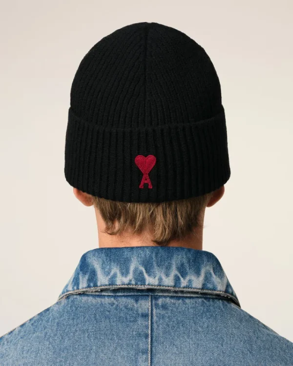 Cheap Black Wool Ami de Coeur Beanie Women Hats & Beanies | Ami De Coeur