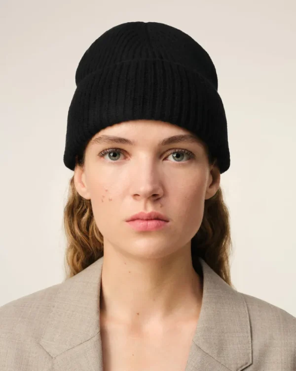 Cheap Black Wool Ami de Coeur Beanie Women Hats & Beanies | Ami De Coeur