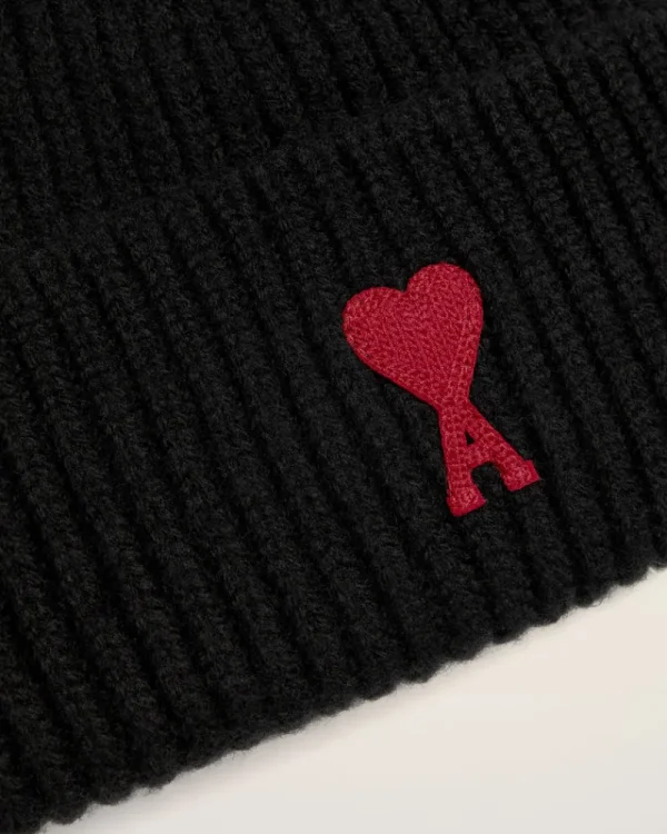 Cheap Black Wool Ami de Coeur Beanie Women Hats & Beanies | Ami De Coeur