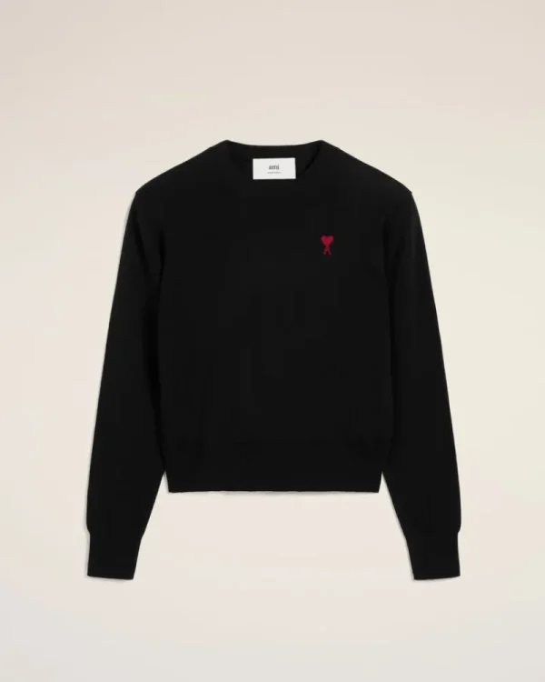 Cheap Wool Ami de Coeur Crew Neck Sweater Women Sweaters & Cardigans | Ami De Coeur