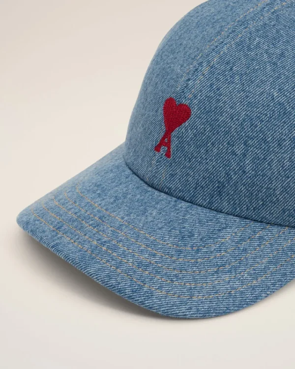 Best Blue Cotton Ami de Coeur Embroidery Cap Women Caps | Ami De Coeur