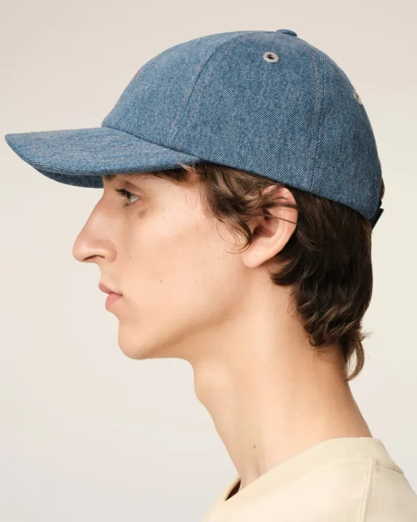 Best Blue Cotton Ami de Coeur Embroidery Cap Women Caps | Ami De Coeur