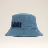 Hot Blue Cotton Patch Bucket Hat Women Hats & Beanies | Ami De Coeur
