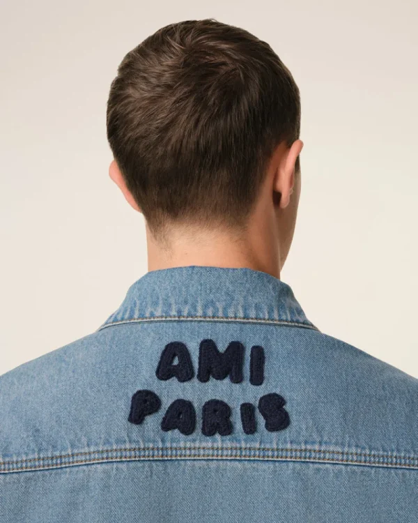 Store Blue Cotton Trucker Jacket Denim | Coats & Jackets