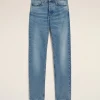 Clearance Blue Cotton Classic Fit Jeans Denim | Trousers