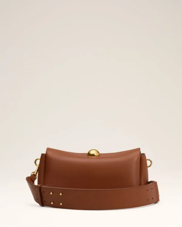 Clearance Brown Leather Carrousel Bag Women Crossbody Bags | Handbags