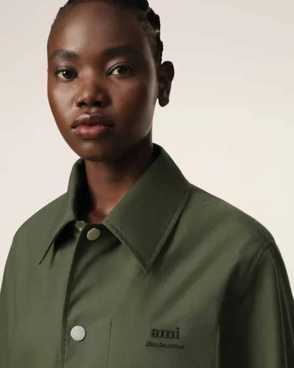 Clearance Green Buttoned Jacket Women Coats & Jackets | Coats & Jackets