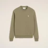 Sale Green Cotton Ami de Coeur Sweatshirt Sweatshirts & Hoodies | Ami De Coeur