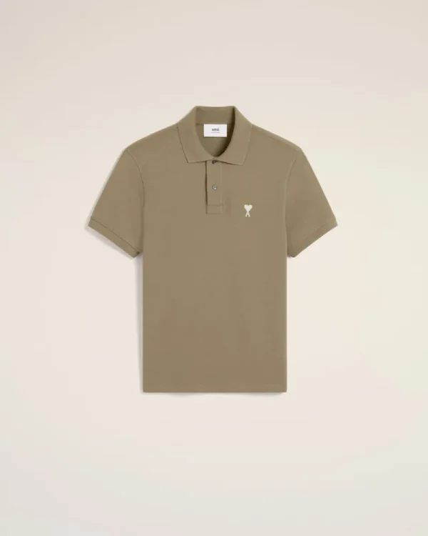 Sale Green Cotton Ami de Coeur Polo Shirt T-shirts & Polos | Ami De Coeur