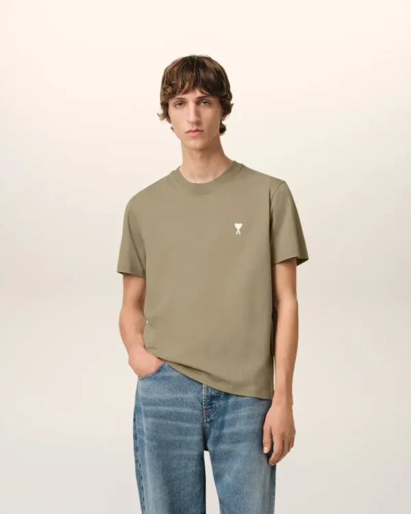 Cheap Green Cotton Ami de Coeur T-Shirt T-shirts & Polos | Ami De Coeur