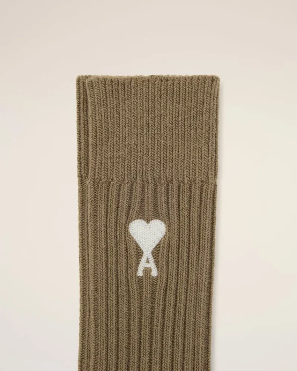 Cheap Green Cotton Ami de Coeur Socks Women Socks | Ami De Coeur