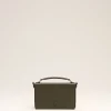 Best Sale Green Leather Ami de Coeur Lunch Box Bag Women Mini Bags | Crossbody Bags