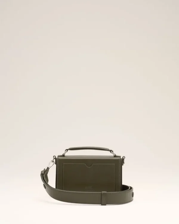 Best Sale Green Leather Ami de Coeur Lunch Box Bag Women Mini Bags | Crossbody Bags