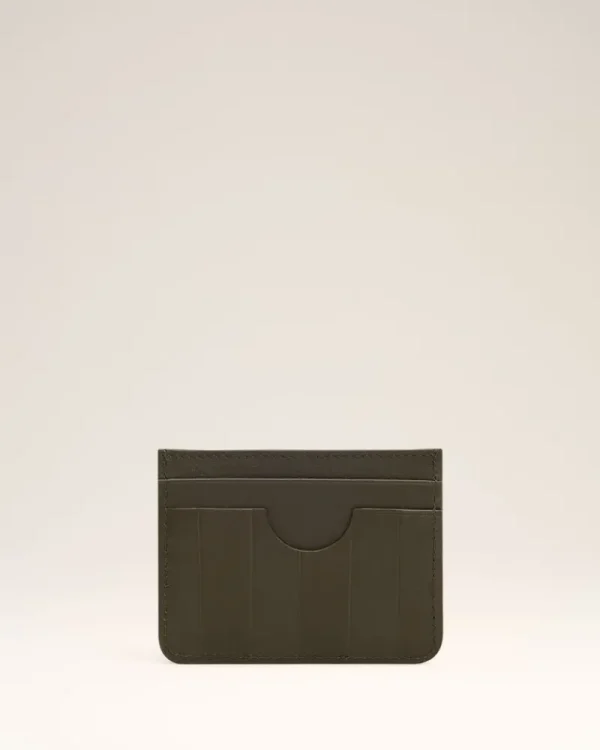 Cheap Green Leather Midi Card Holder Women Card Holders | Small Leather Goods