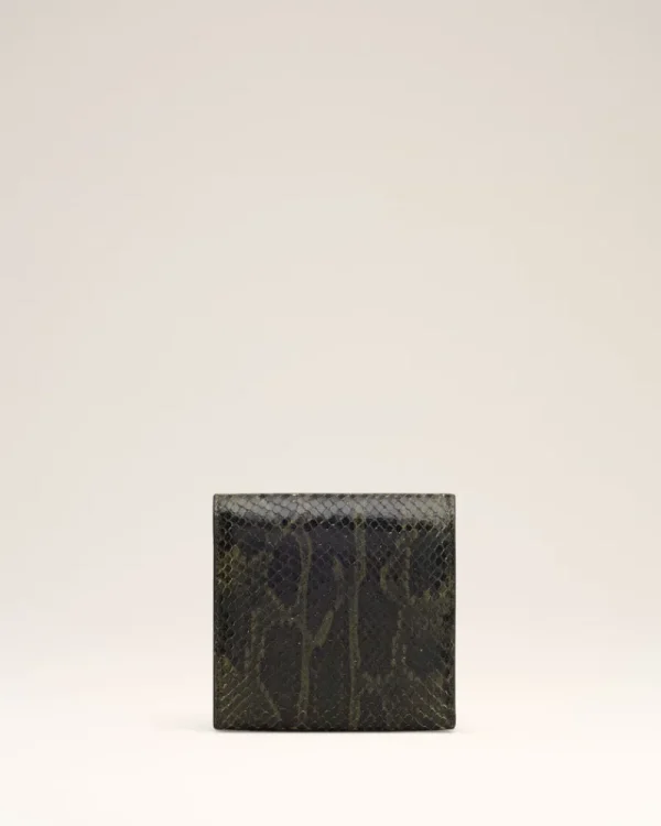 Outlet Green Leather Paris Paris Wallet Women Wallets | Small Leather Goods
