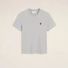 Cheap Grey Cotton Ami de Coeur T-Shirt Women T-shirts & Polos | Ami De Coeur