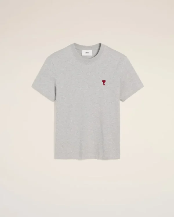 Cheap Grey Cotton Ami de Coeur T-Shirt Women T-shirts & Polos | Ami De Coeur