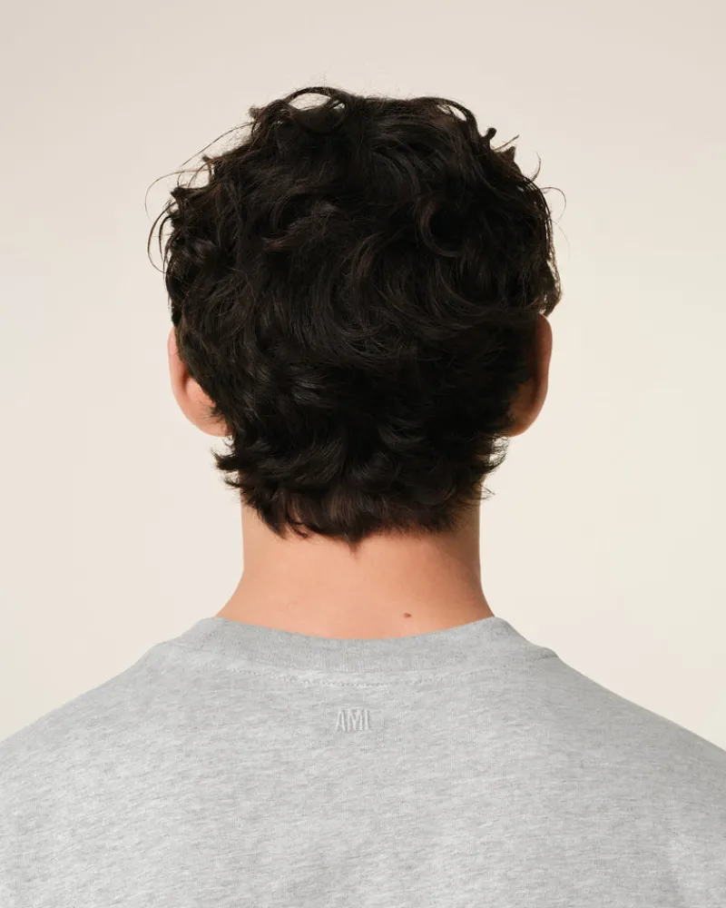 Cheap Grey Cotton Ami de Coeur T-Shirt Women T-shirts & Polos | Ami De Coeur