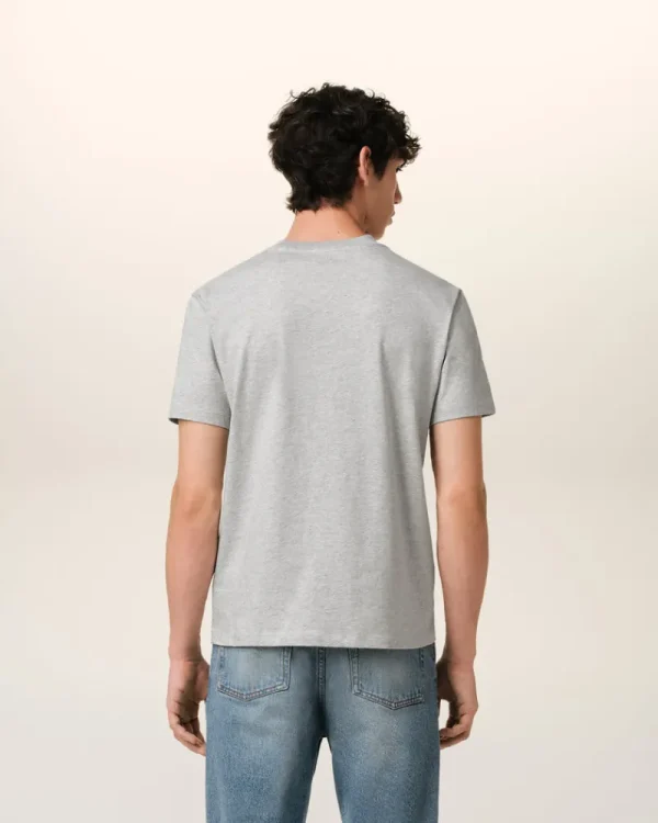 Cheap Grey Cotton Ami de Coeur T-Shirt Women T-shirts & Polos | Ami De Coeur