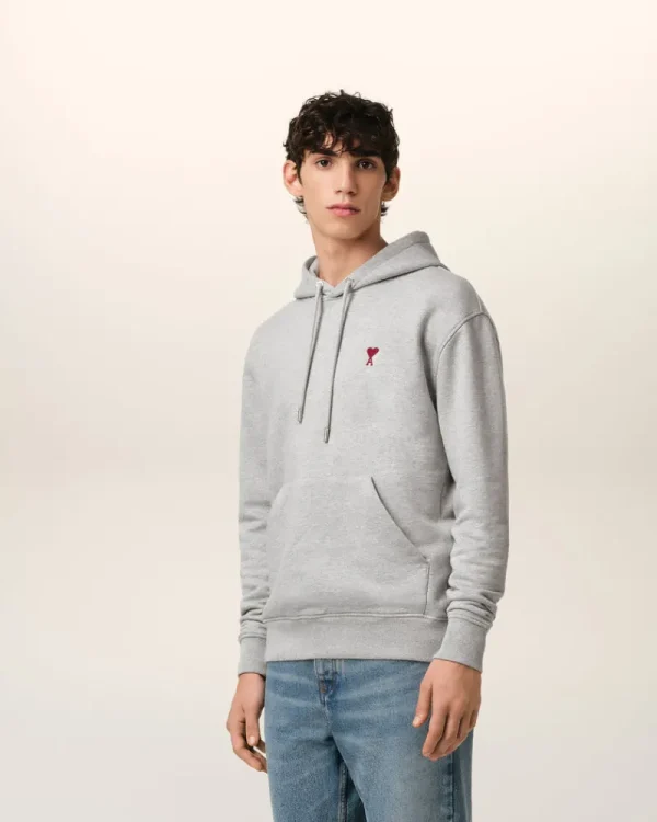 Best Grey Cotton Ami de Coeur Hoodie Women Sweatshirts & Hoodies | Ami De Coeur