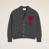 Flash Sale Grey Wool Ami de Coeur Cardigan Women Sweaters & Cardigans | Ami De Coeur