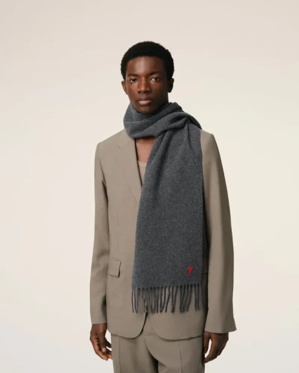 Best Grey Wool Ami de Coeur Scarf Women Scarves & Gloves | Ami De Coeur