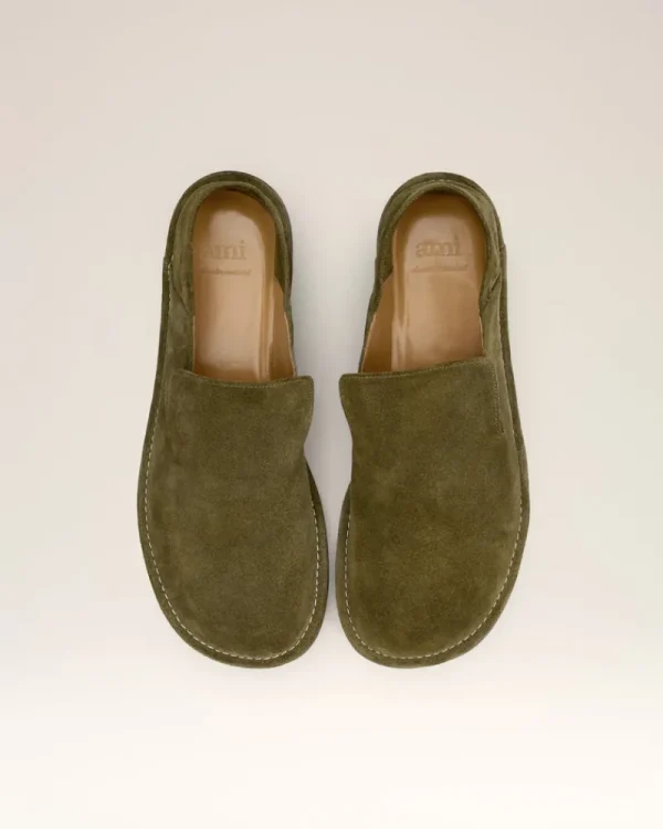 Cheap Leather Midi Slippers Women Flats | Flats
