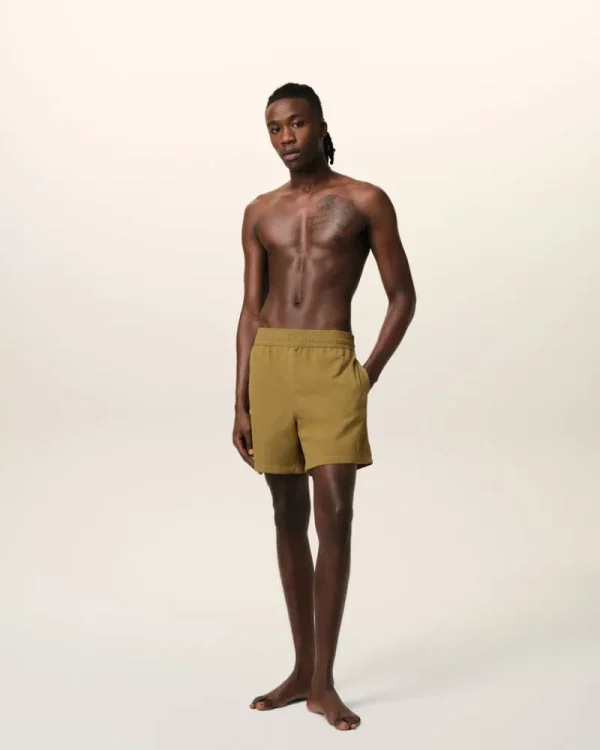 Clearance Mustard Beach Short Beachwear